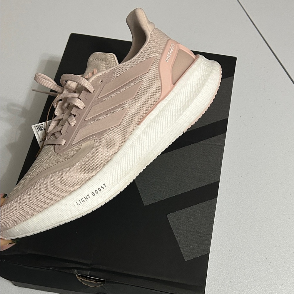 Adidas Women's Light Pink Athletic Shoes - Picture 3 of 4